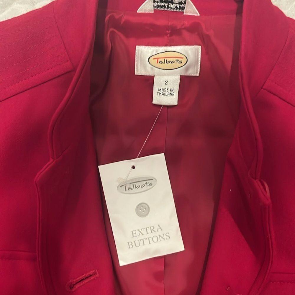 Talbots - Red Jacket - Picture 2 of 4